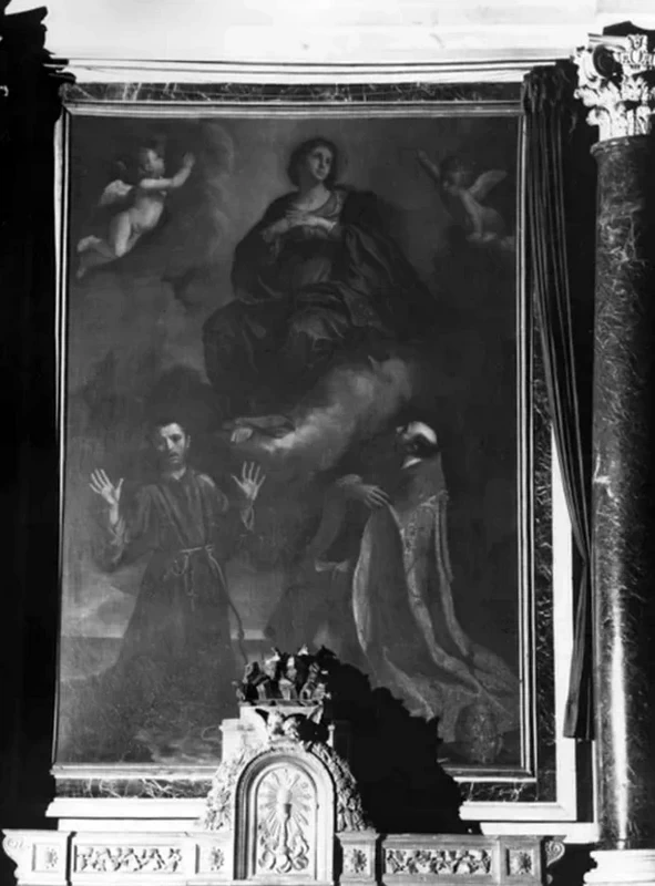 Giovanni Francesco Barbieri, il Guercino - assunzione della Madonna, Lucca